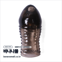 [특수콘돔] 블랙 아머 링 슬리브(Black Armor Ring Sleeve) - 윈만(6934045305018)(WM)