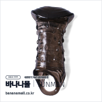 [특수콘돔] 워터 드롭 블랙 슬리브(Water Drop Black Sleeves) - 윈만(6934045305186)(WM)