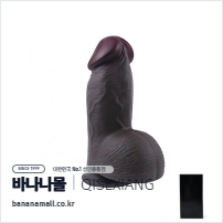 [흡착 딜도] 블랙 오리진 딜도 (Black Origin Dildo) - 치세샹(QSX-SD075) (CSG)