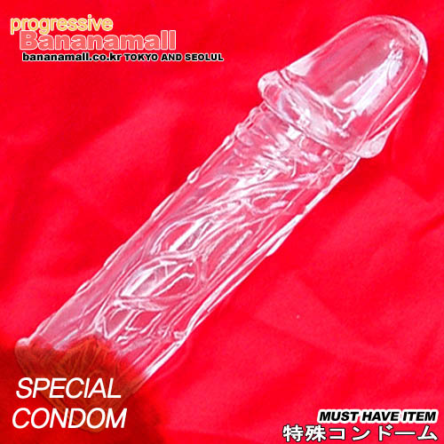 [조루방지]힘줄점보 콘돔