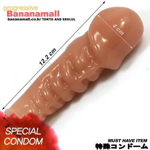 [슬림형!]뉴 새우주름 발기콘돔 [NR] (DJ)