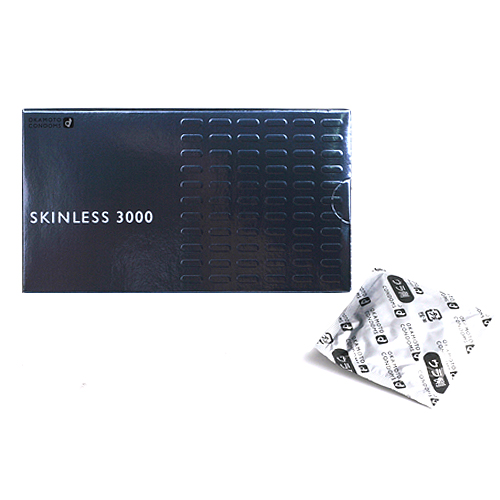 [0.015mm 얇은콘돔] 스킨레스3000(12p)<img src=https://cdn-banana.bizhost.kr/banana_img/mhimg/icon3.gif border=0>-정액받이없는콘돔 추가이미지2