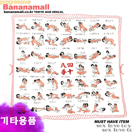 [일본 직수입] 44가지 체위 손수건 [NR] (DJ)
