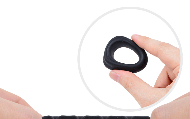 [남성 강화] 슈퍼 소프트 실리콘 콕 링(Super Soft Silicone Cock Ring)
