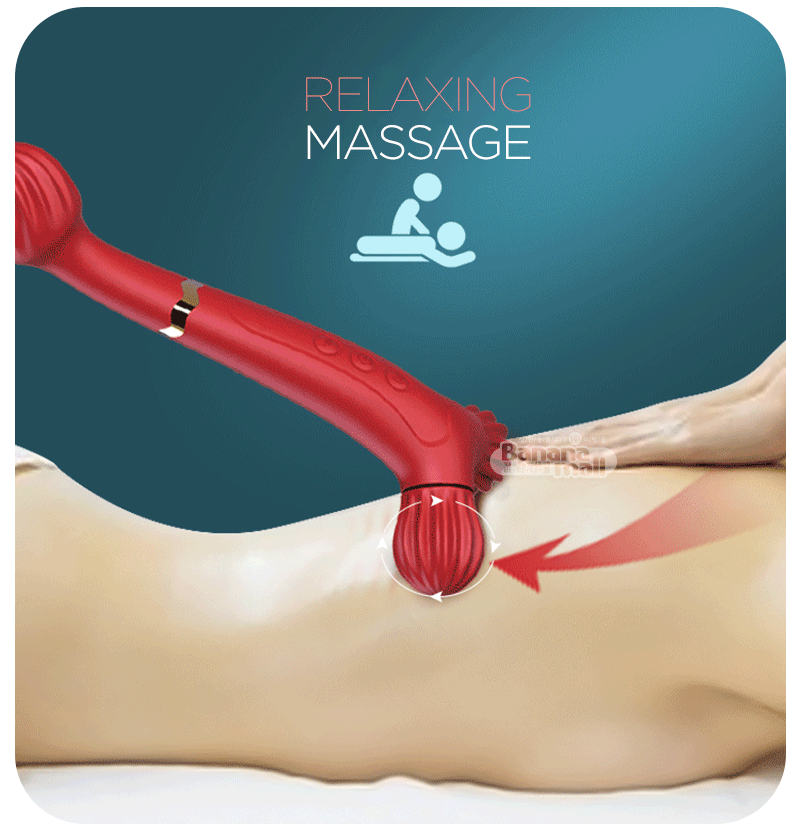 [7가지 진동] 더블 헤디드 마사지 스틱(Double Headed Massage Stick) - 와이와이마(6971550190166)